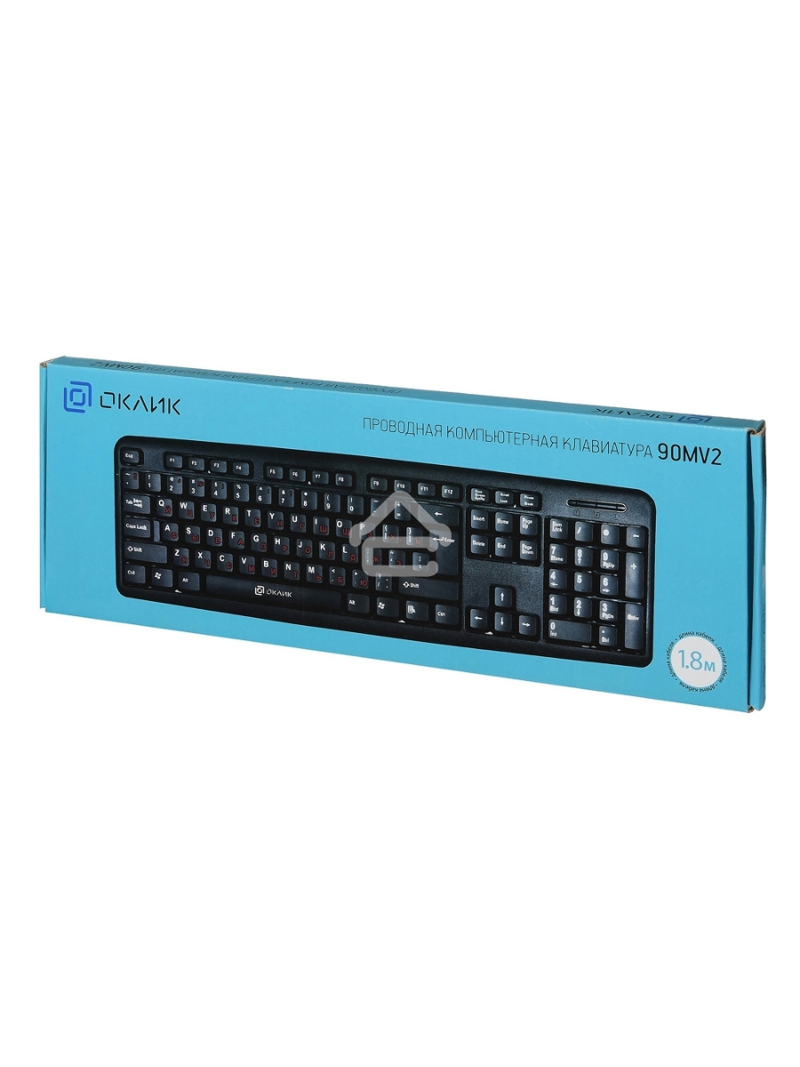 Клавиатура Oklick 90MV2 проводная, USB, черный