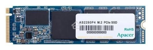 Накопитель SSD Apacer 1Tb, M.2 2280, AS2280P4 PCIe 3.0 x4, NVMe, R/W 3000/2000