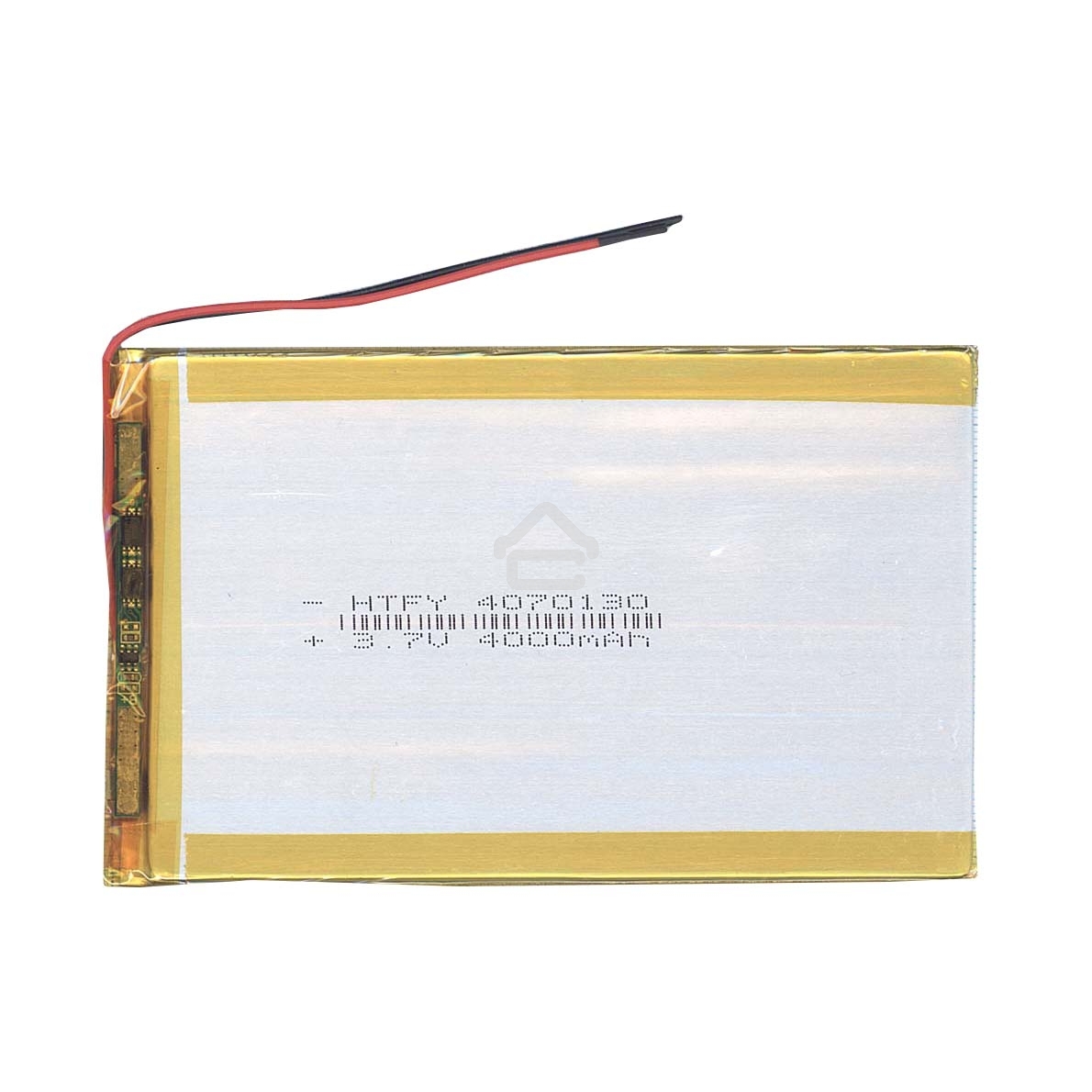 Аккумулятор Li-Pol (батарея) 4x70x130 мм 2pin 3.7V/4000mAh
