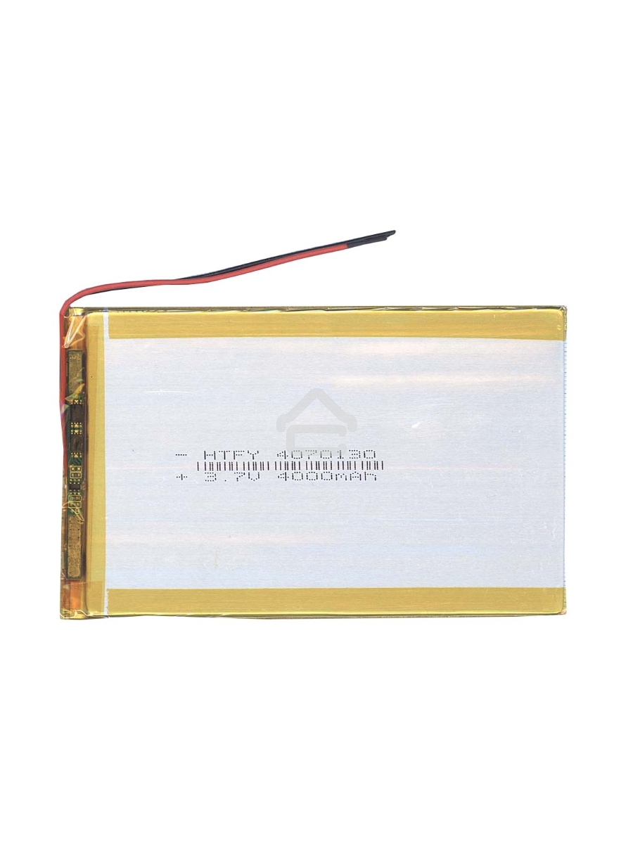 Аккумулятор Li-Pol (батарея) 4*70*130мм 2pin 3.7V/4000mAh