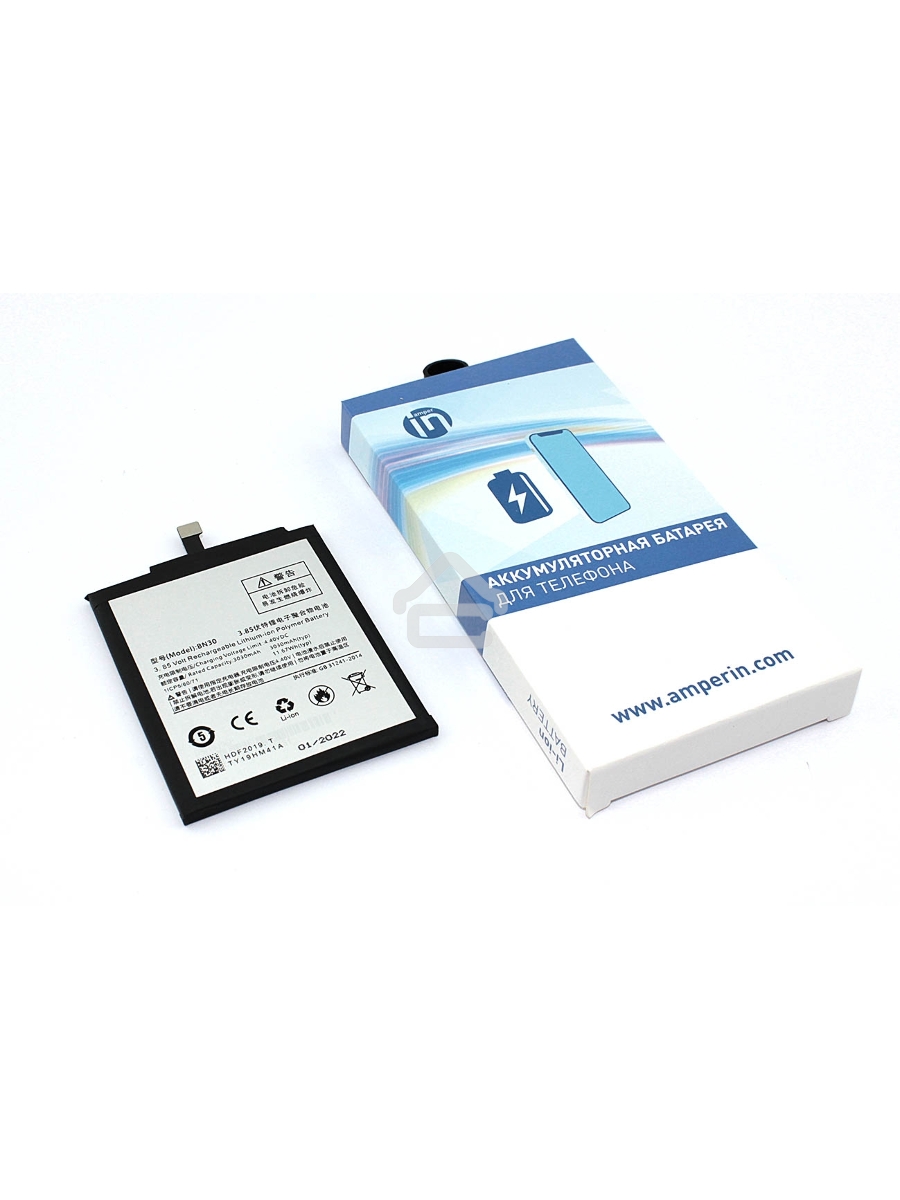 Аккумуляторная батарея Amperin для Xiaomi Redmi 4A (BN30) 3120mAh 3,85V