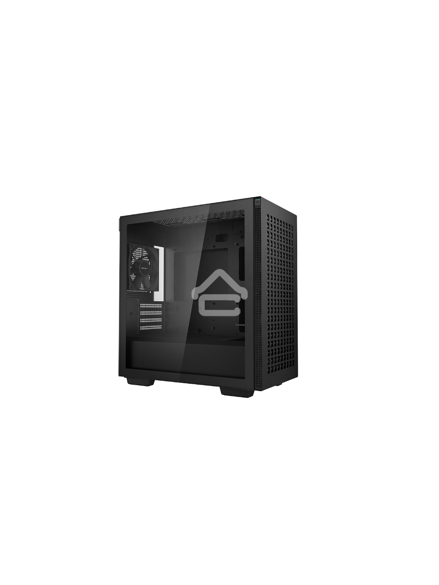 Компьютерный корпус Deepcool CH370 черный без БП mATX 1x120mm 1xUSB2.0 1xUSB3.0 audio bott PSU