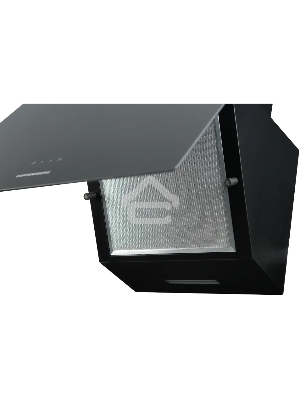 Вытяжка Kuppersberg F 605 B наклонная, 60 см, 850 м3/ч, отвод/рециркуляция, 3 скорости, черный цвет