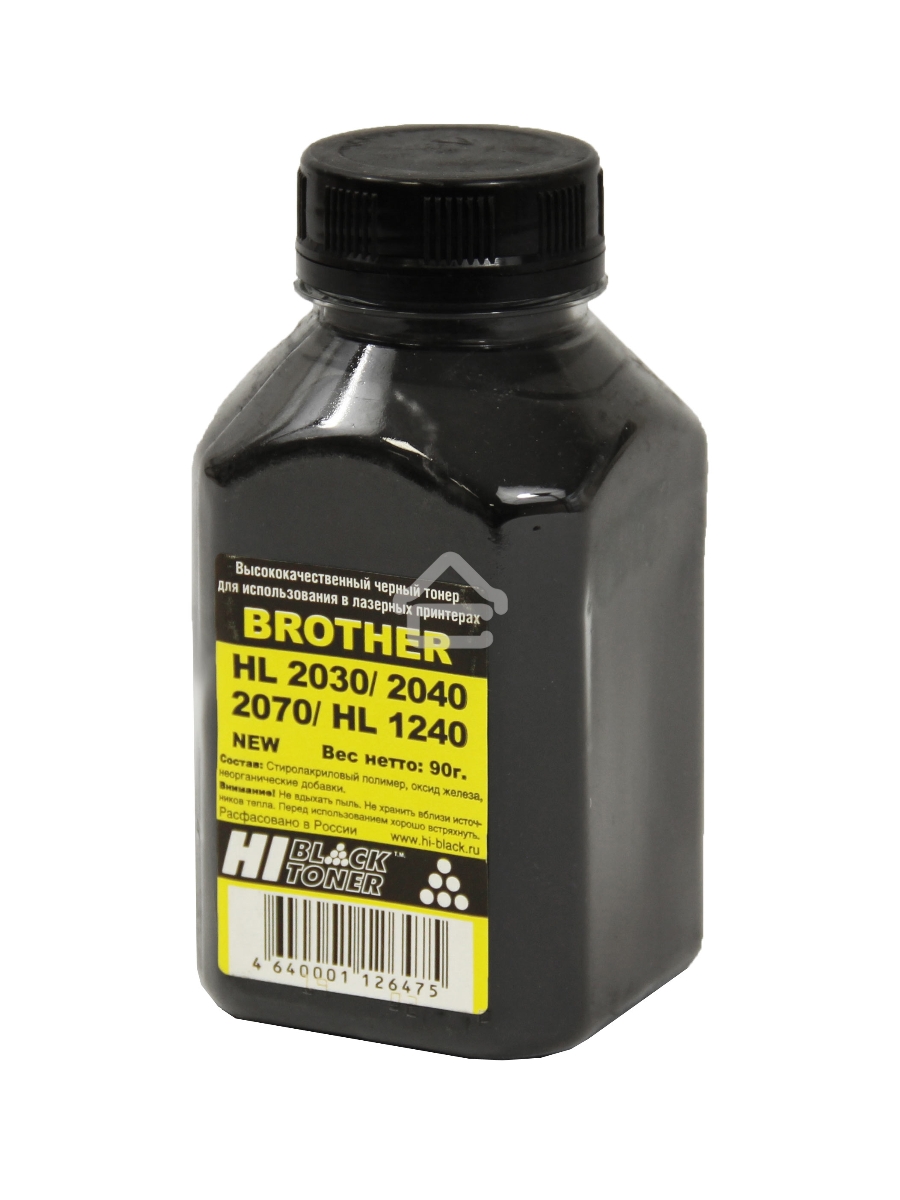 Тонер Hi-Black для Brother HL 2030/40/70/HL 1240 90 г new , банка