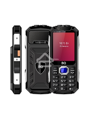 Мобильный телефон BQ 2817 Tank Quattro Power черный