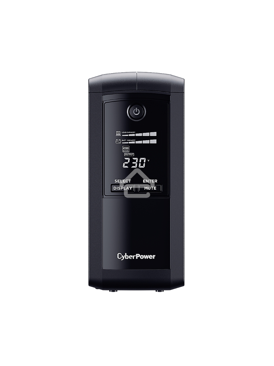 Источник бесперебойного питания UPS CyberPower VP700EILCD Line-Interactive 700VA/390W USB/RS-232/RJ11/45  (6 IEC С13)