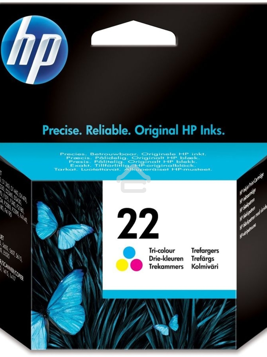 Картридж струйный HP 22 C9352AE многоцветный для HP DJ 3920/3940/PSC 1410 (165стр.)