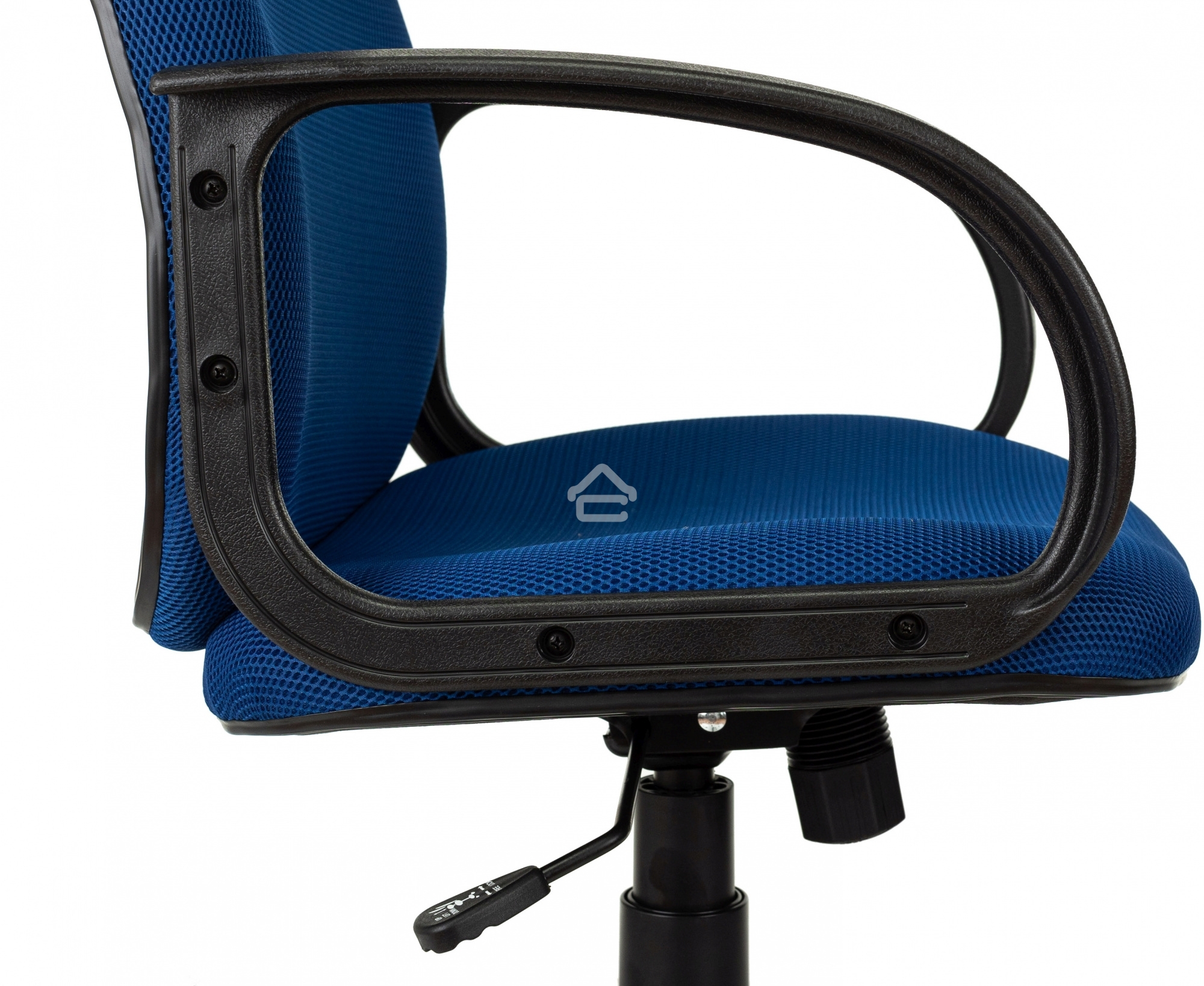 Кресло руководителя Бюрократ CH-808AXSN/TW-10 синий TW-10