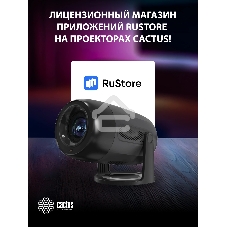 Проектор Cactus CS-PRE.01B.Full HD-A LCD 7300Lm LS 250Lm ANSI (1920x1080) 1500:1 ресурс лампы:50000часов 1xUSB typeA 1xHDMI 1кг