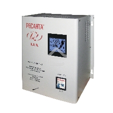 Стабилизатор напряжения Ресанта АСН-10000Н/1-Ц электронный однофазный серый
