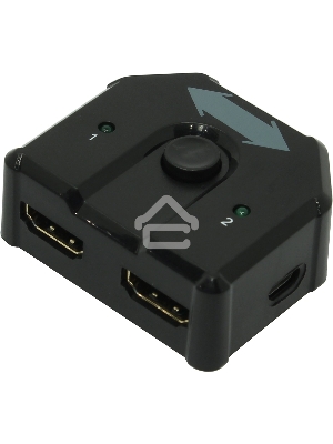 Переключатель  Greenconnect HDMI 2.0, 2 к 1 Bi-Direction Switch серия Greenline