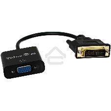 Кабель-переходник VCOM DVI-D 25M ---> VGA 15F Telecom TA491 Кабель-переходник DVI-D 25M ---> VGA 15F Telecom TA491