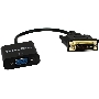 Кабель-переходник VCOM DVI-D 25M ---> VGA 15F  Telecom <TA491> Кабель-переходник DVI-D 25M ---> VGA 15F  Telecom <TA491>