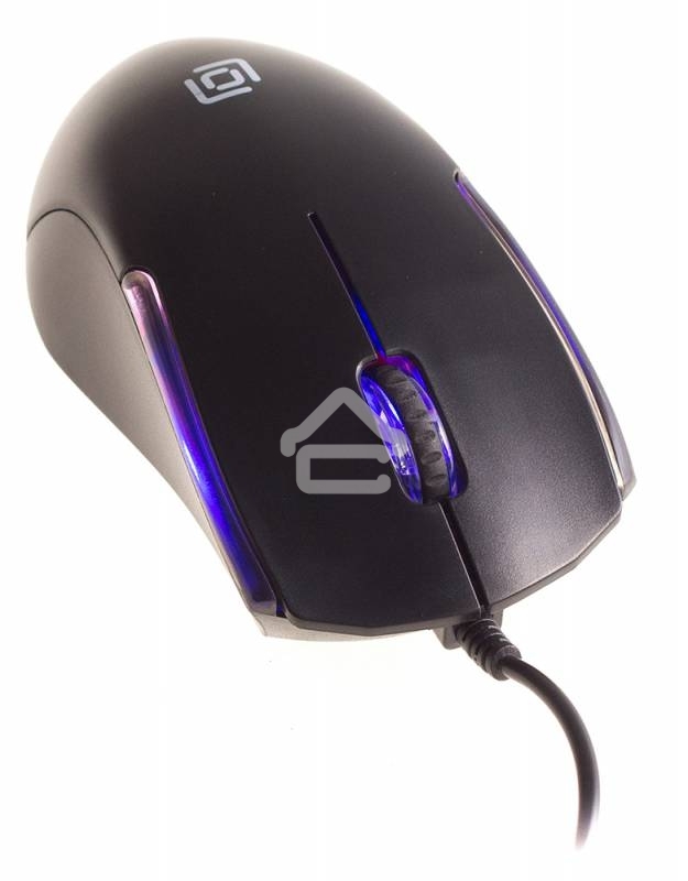 Мышь проводная Oklick 245M черный, 1000 dpi, USB, кнопки - 3