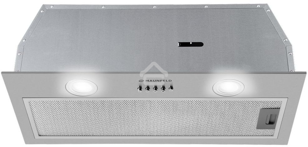 Вытяжка встраиваемая Maunfeld THAMES 601PM нержавеющая сталь, 60 см, 850 куб. м/ч, 44 дБ