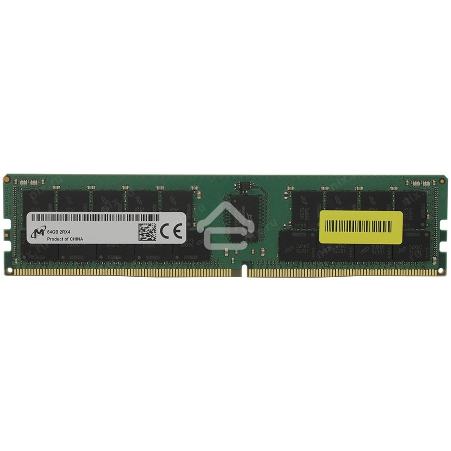 Оперативная память Crucial, DDR4, 64GB (1x64GB), 3200 MHz, CL22, ECC, RDIMM