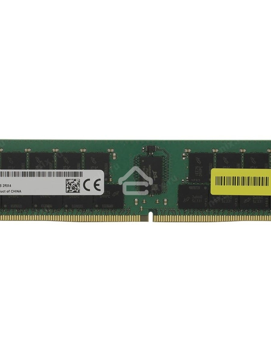 Оперативная память Crucial, DDR4, 64GB (1x64GB), 3200 MHz, CL22, ECC, RDIMM