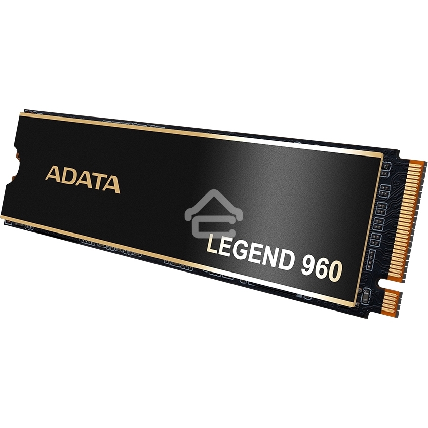 Накопитель SSD ADATA LEGEND 960, 2Tb, PCIe 4.0 x4, M.2 2280, NVMe, R/W 7400/6800, с радиатором