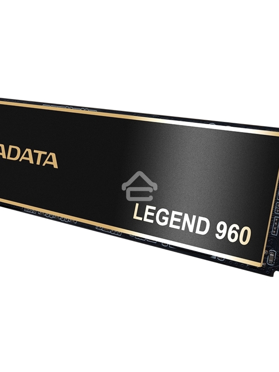Накопитель SSD ADATA LEGEND 960, 2Tb, PCIe 4.0 x4, M.2 2280, NVMe, R/W 7400/6800, с радиатором
