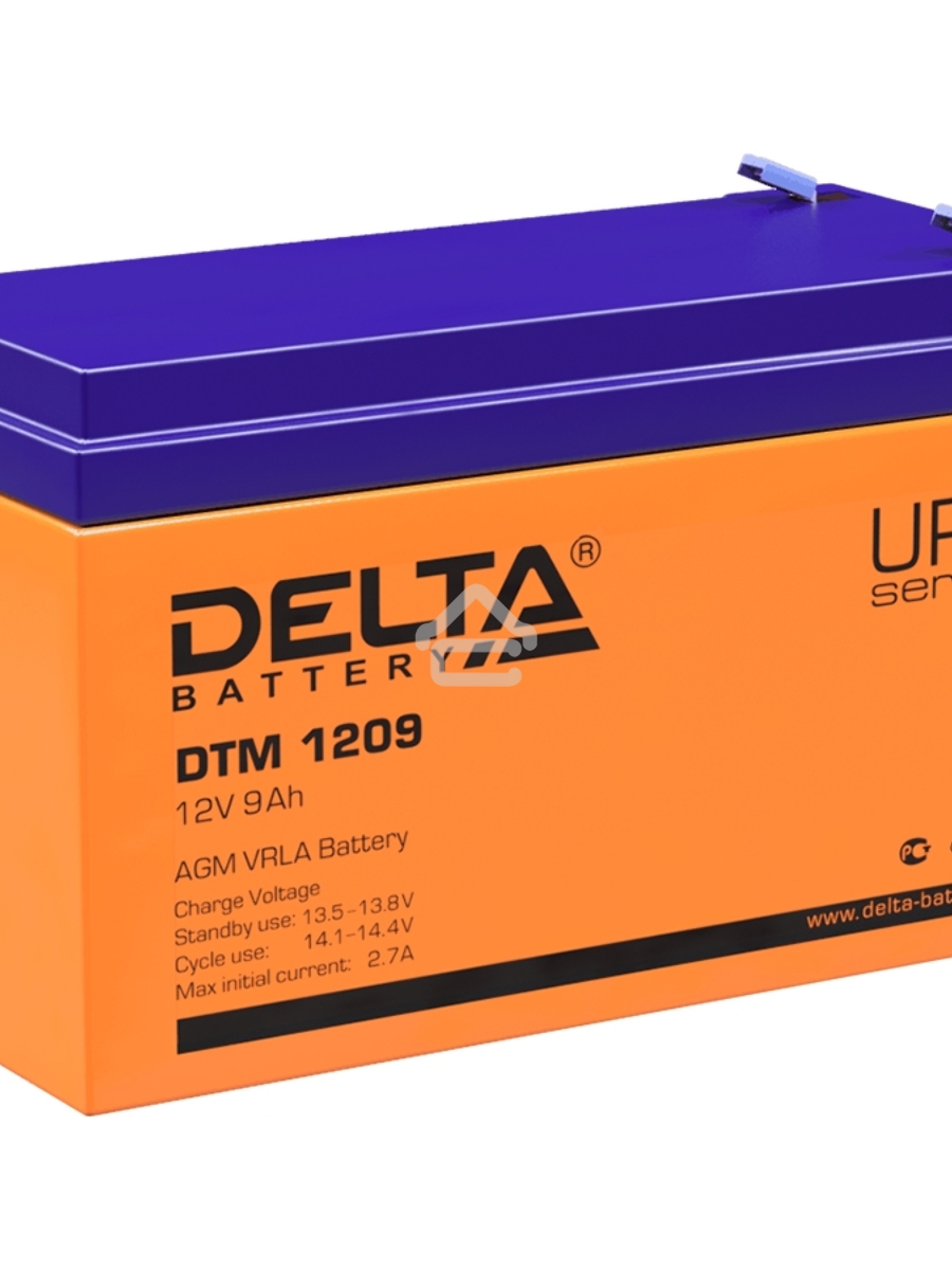 Батарея Delta DTM 1209 (12V, 9Ah)