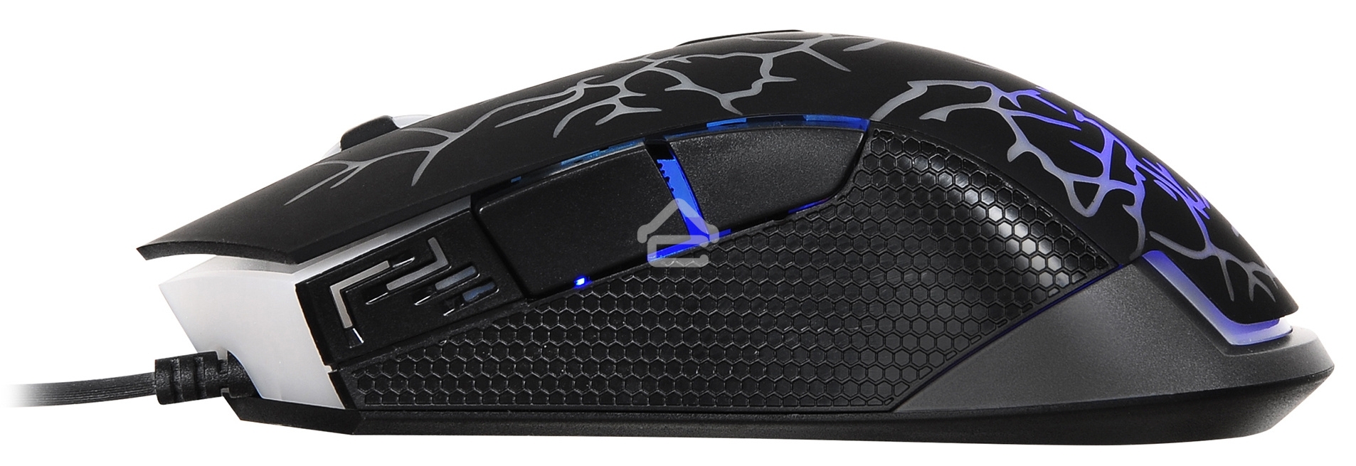 Мышь проводная SunWind SW-M705G черный, 3600 dpi, USB, кнопки - 6