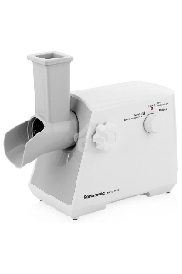 Мясорубка электрическая Panasonic MK-MG1510WTQ KIT 500Вт,реверс,2 перфорир.диска,нас.для кеббе,пластик+книга рецептов
