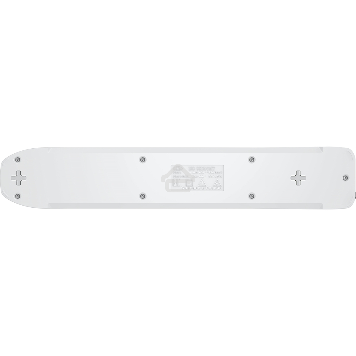 Сетевой фильтр Pilot L GP 6 розеток (5 евро + 1GP) 10 м/Surge protector Pilot L GP 6 outlets (5 EUR + 1GP) 10 m белый