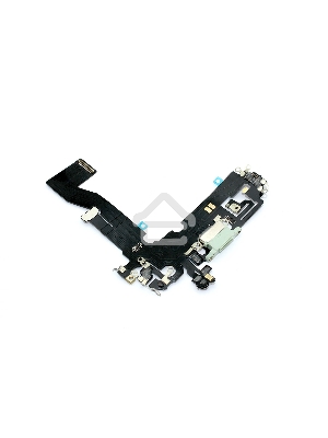 Шлейф с разъемом зарядки и микрофоном для Apple iPhone 12, iPhone 12 Pro, зеленый