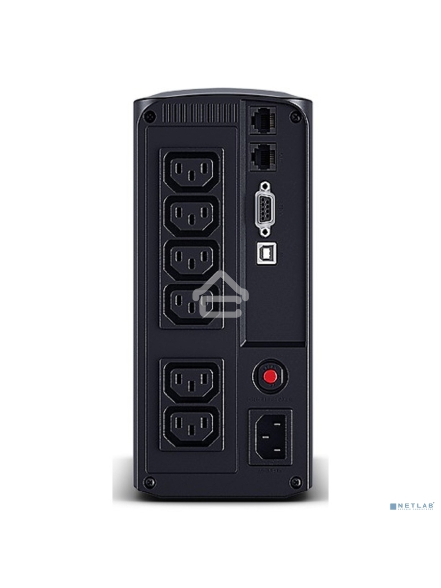 Источник бесперебойного питания UPS CyberPower VP700EILCD Line-Interactive 700VA/390W USB/RS-232/RJ11/45  (6 IEC С13)