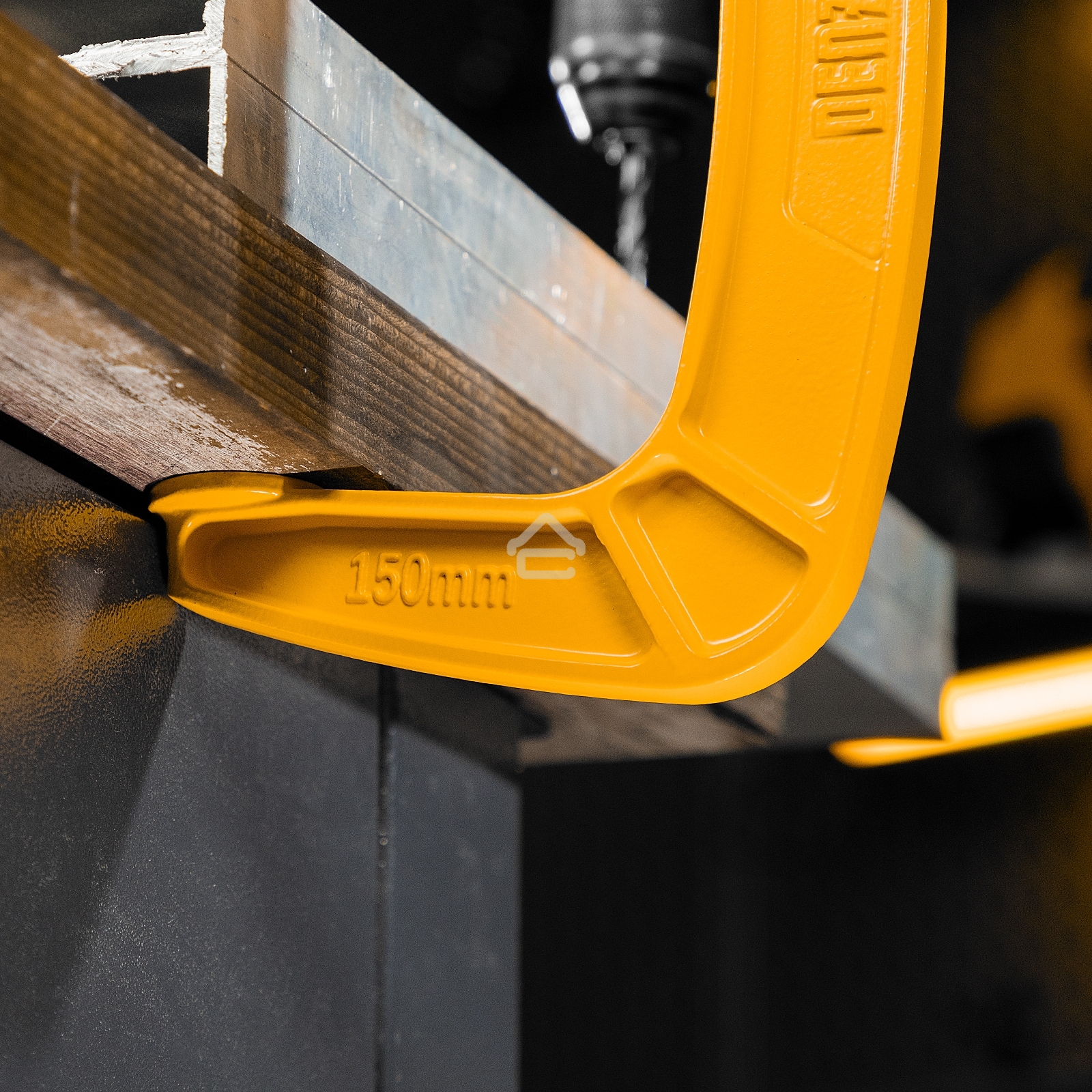 Струбцина Denzel G-образная, усиленная, 150 мм