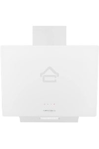 Вытяжка Kuppersberg F 605 W наклонная, 60 см, 850 м3/ч, отвод/рециркуляция, 3 скорости, белый цвет