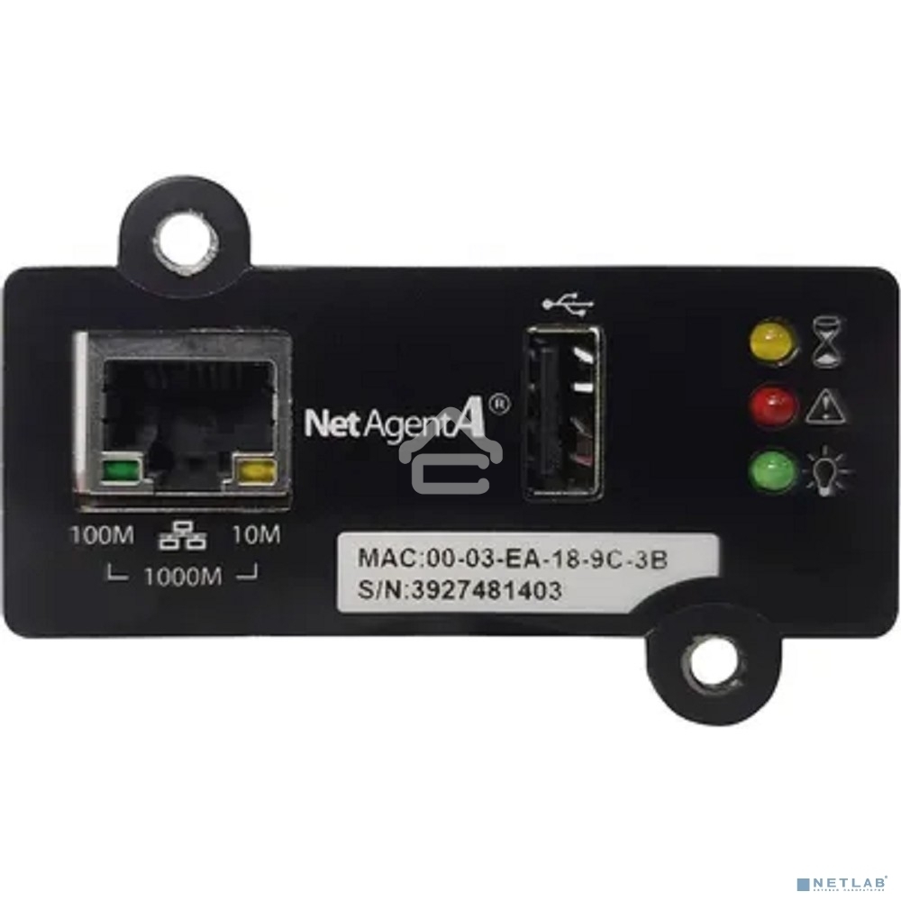 Адаптер DA 807 (with USB port)/DA 807 (with USB port)/Powercom SNMP adapter DA 807 (with USB port)