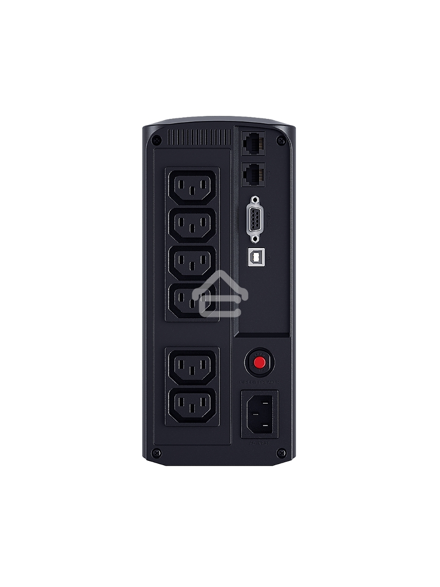 Источник бесперебойного питания UPS CyberPower VP700EILCD Line-Interactive 700VA/390W USB/RS-232/RJ11/45  (6 IEC С13)