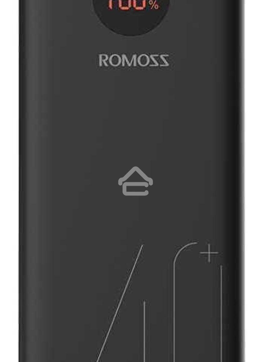 Мобильный аккумулятор Romoss PEA40 Li-Pol 40000mAh 3A+2.1A черный 2xUSB