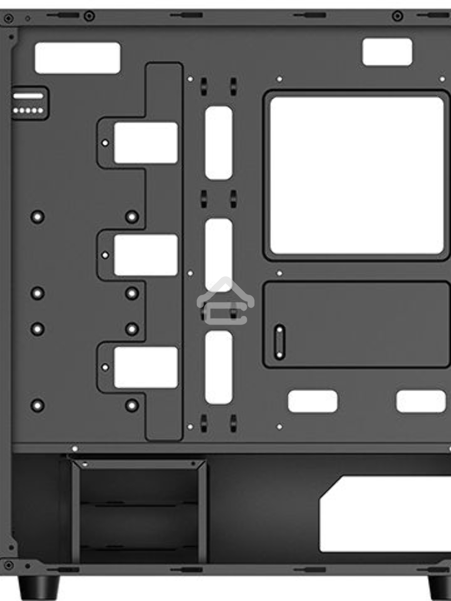 Корпус Deepcool MATREXX 55 MESH без БП, большое боковое окно, черный, ATX