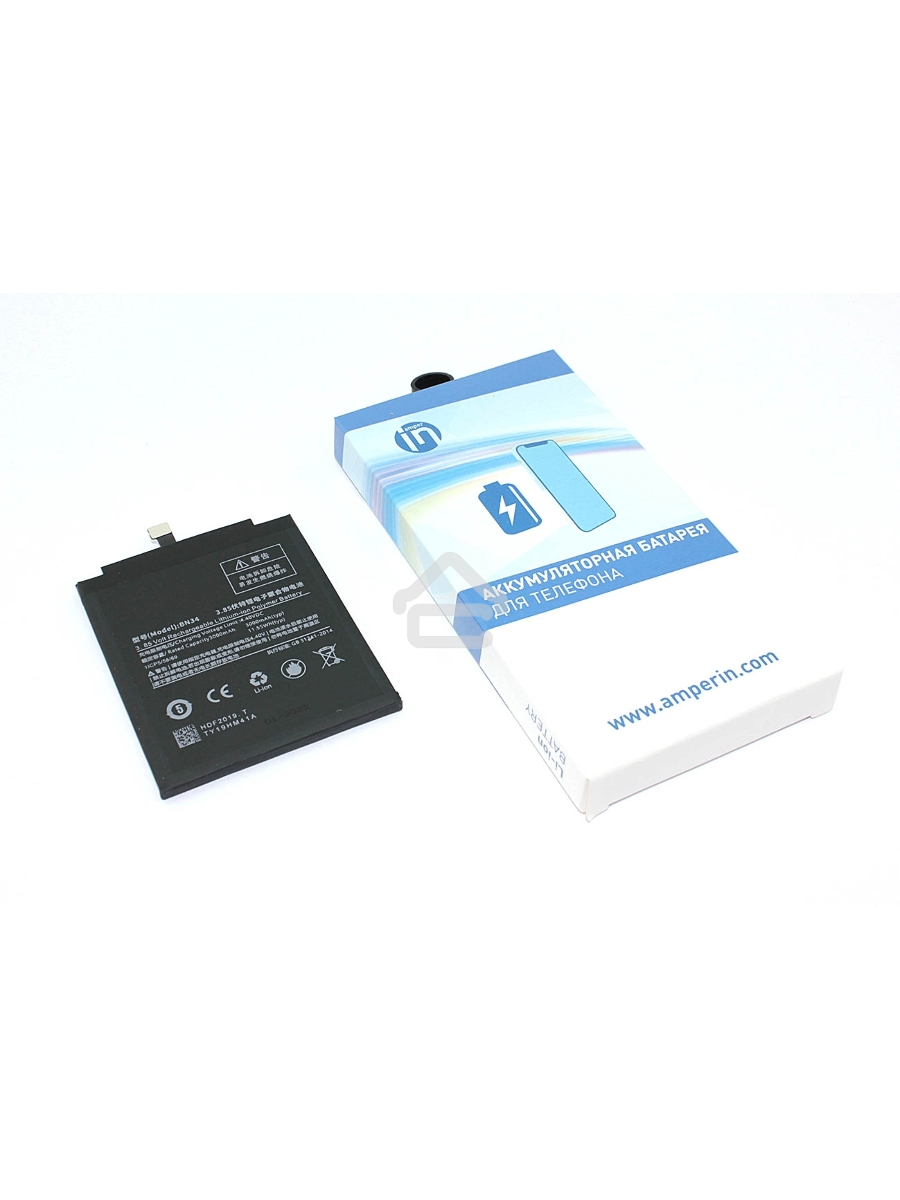 Аккумуляторная батарея Amperin для Xiaomi Redmi 5A (BN34) 3000mAh 3,85V