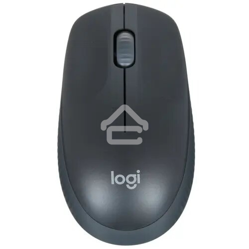 Мышь беспроводная Logitech M190 черный/серый, 1000 dpi, радиоканал, USB, кнопки - 3