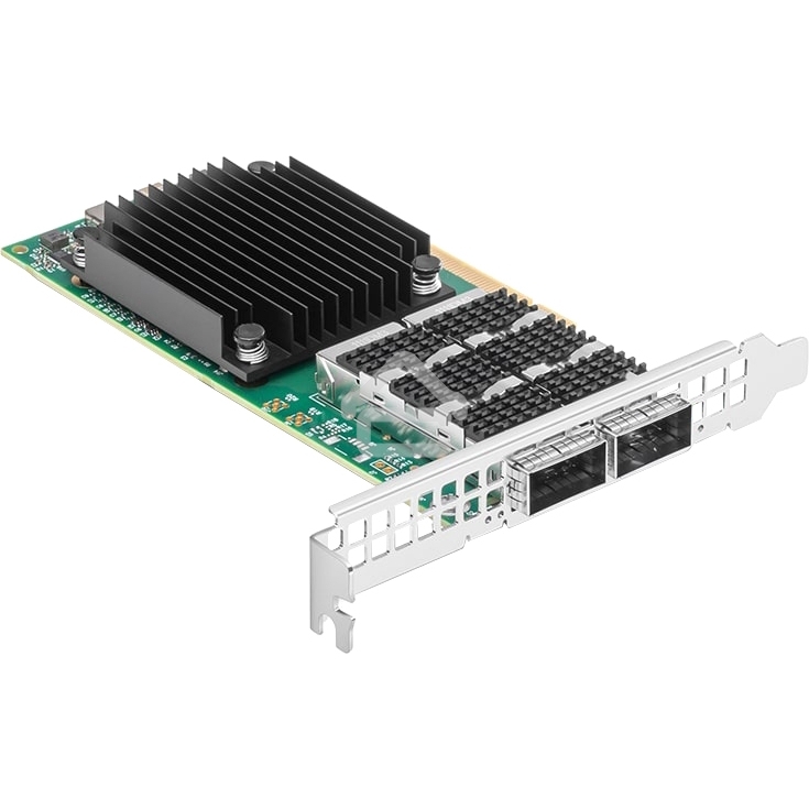Сетевая карта MELLANOX ConnectX-6 Dx EN adapter card, 100GbE, Dual-port QSFP56, PCIe 4.0 x16, No Crypto, Tall Bracket