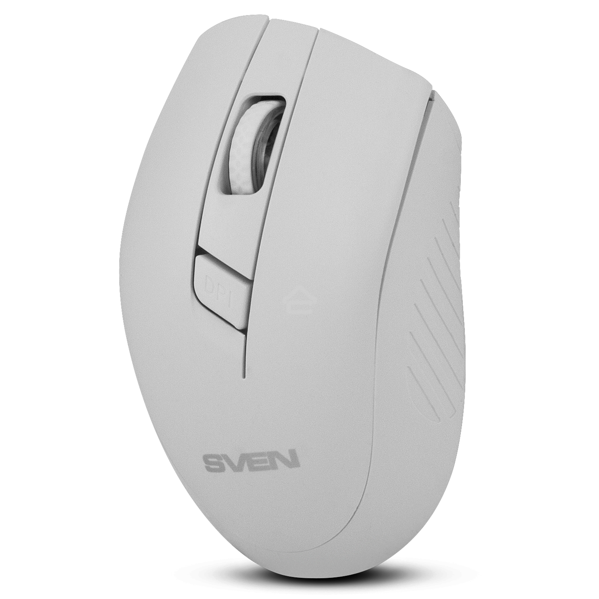 Мышь беспроводная SVEN RX-425W белый, 1600 dpi, радиоканал, USB, кнопки - 6