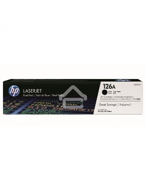 Картридж лазерный HP CE310AD черный двойная упаковка для LaserJet Pro CP102 2 х 1200 стр.