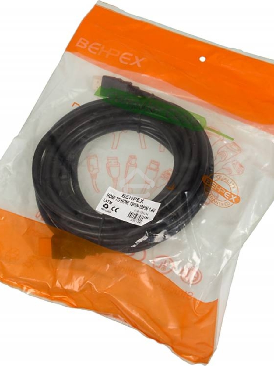 Кабель аудио-видео High Speed ver.1.4 HDMI (m)/HDMI (m) 7м. позолоченные контакты черный