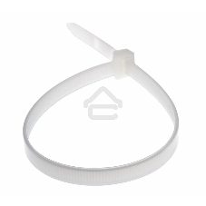 Хомут-стяжка кабельная нейлоновая Rexant 450 x7,6 мм, белая, упаковка 100 шт.