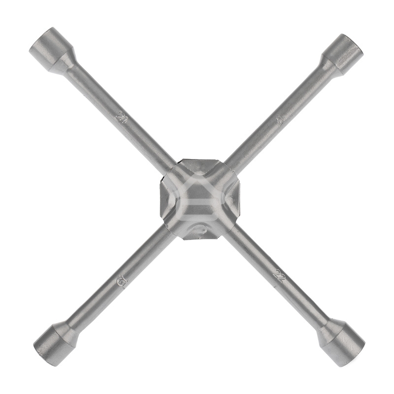Ключ-крест баллонный Rexant 17х19х21х22 мм, усиленный, толщина 16 мм