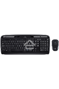 Клавиатура + мышь Logitech MK330 клав:черный мышь:черный USB беспроводная Multimedia