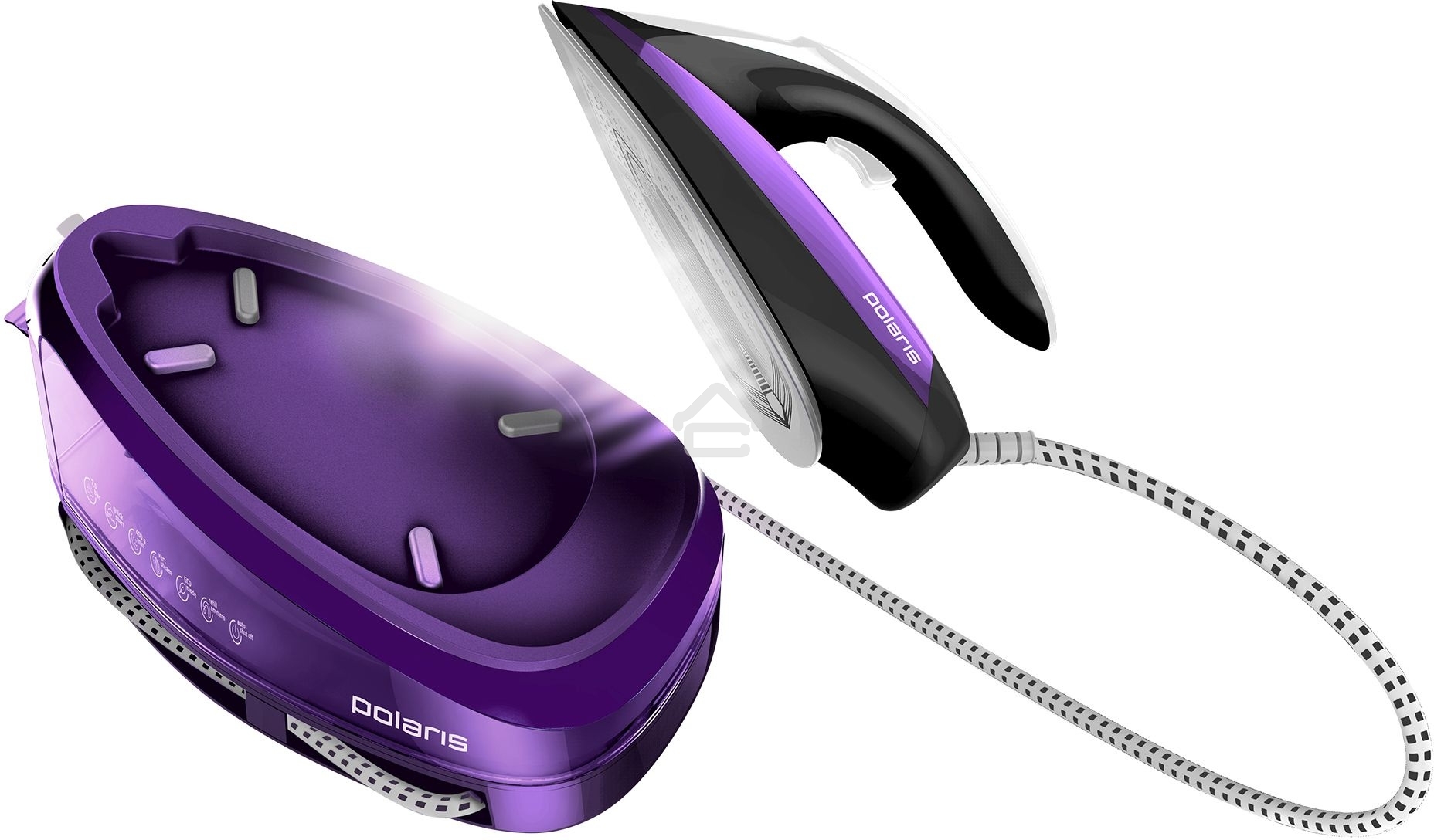 Парогенератор Polaris PSS 7510K 3000Вт фиолетовый/черный