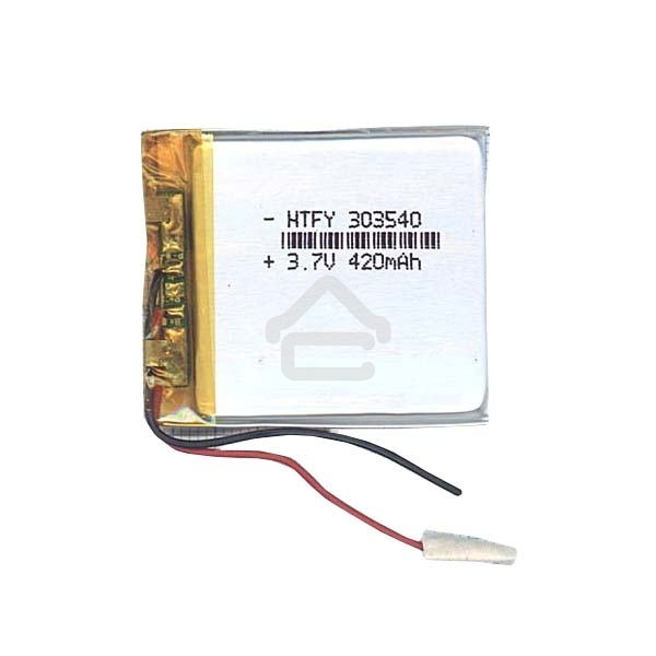 Аккумулятор Li-Pol (батарея) 3x35x40мм 2pin 3.7V/420mAh