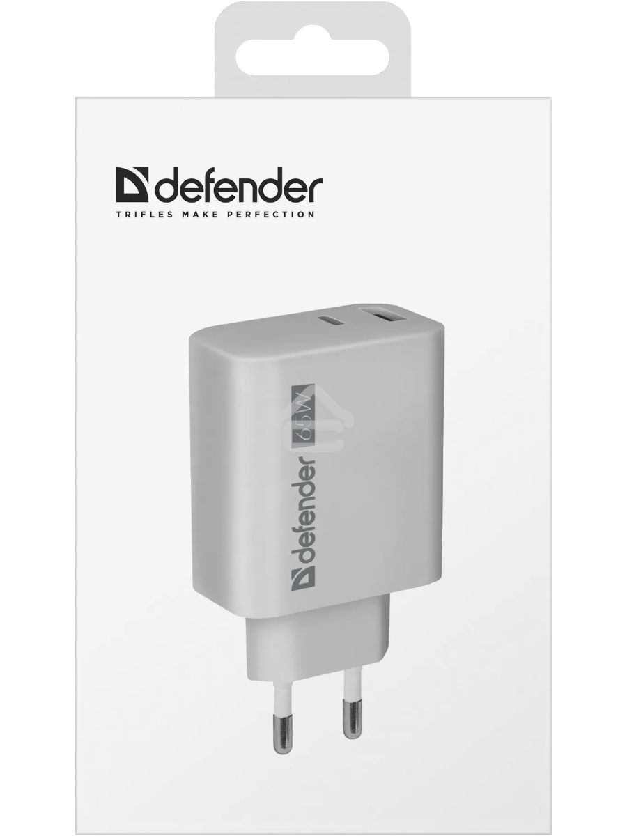 Зарядное устройство Defender UPA-165 USB A+C 65W