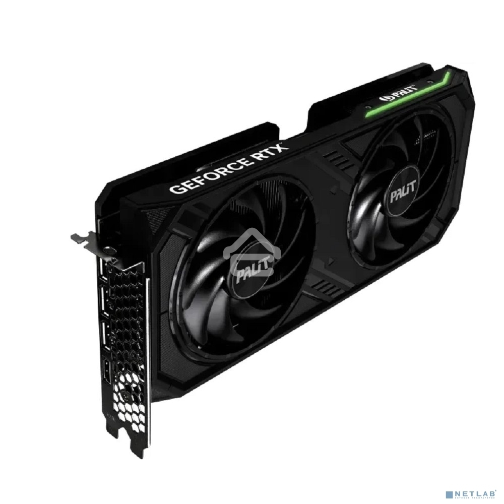 Видеокарта Palit RTX4070 DUAL NVIDIA GeForce RTX 4070 12Gb 192bit GDDR6 1920/20000 HDMIx1 DPx3 HDCP Ret