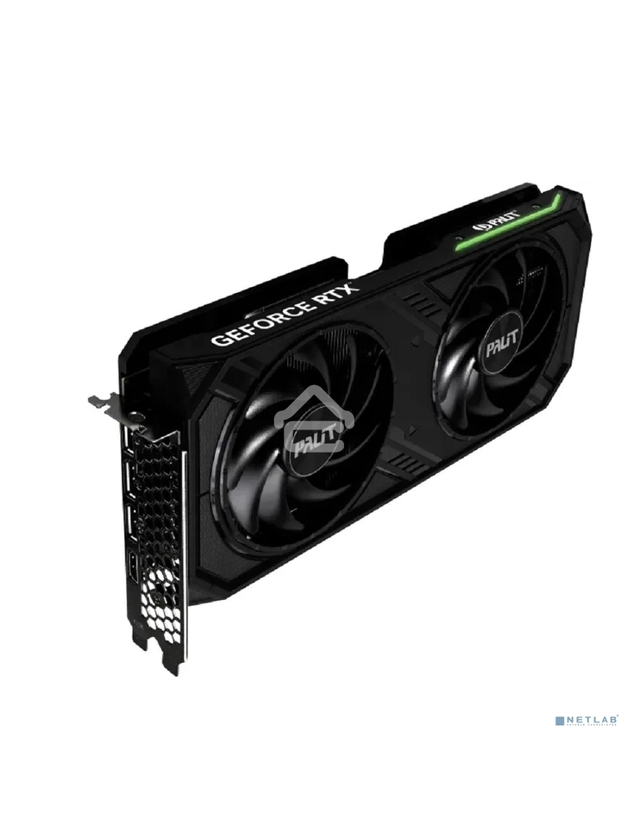 Видеокарта Palit RTX4070 DUAL NVIDIA GeForce RTX 4070 12Gb 192bit GDDR6 1920/20000 HDMIx1 DPx3 HDCP Ret
