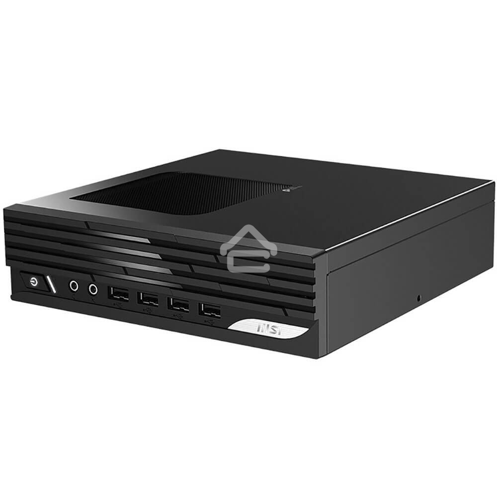 Мини ПК MSI Pro DP21 13M-086BRU i3 13100 (3.4) UHDG 730 noOS GbitEth WiFi BT 120W черный (936-B0A421-086)